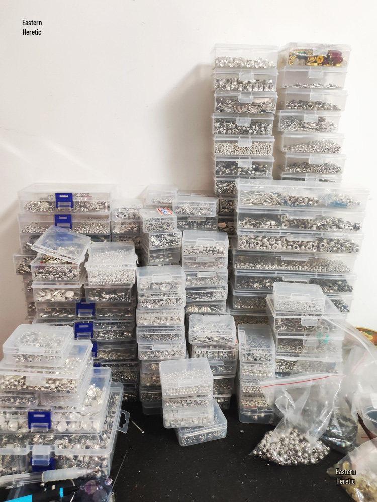 PP Transparent Dustproof Lock Box for Jewelry, Keys, Electronic Parts, and Ornaments