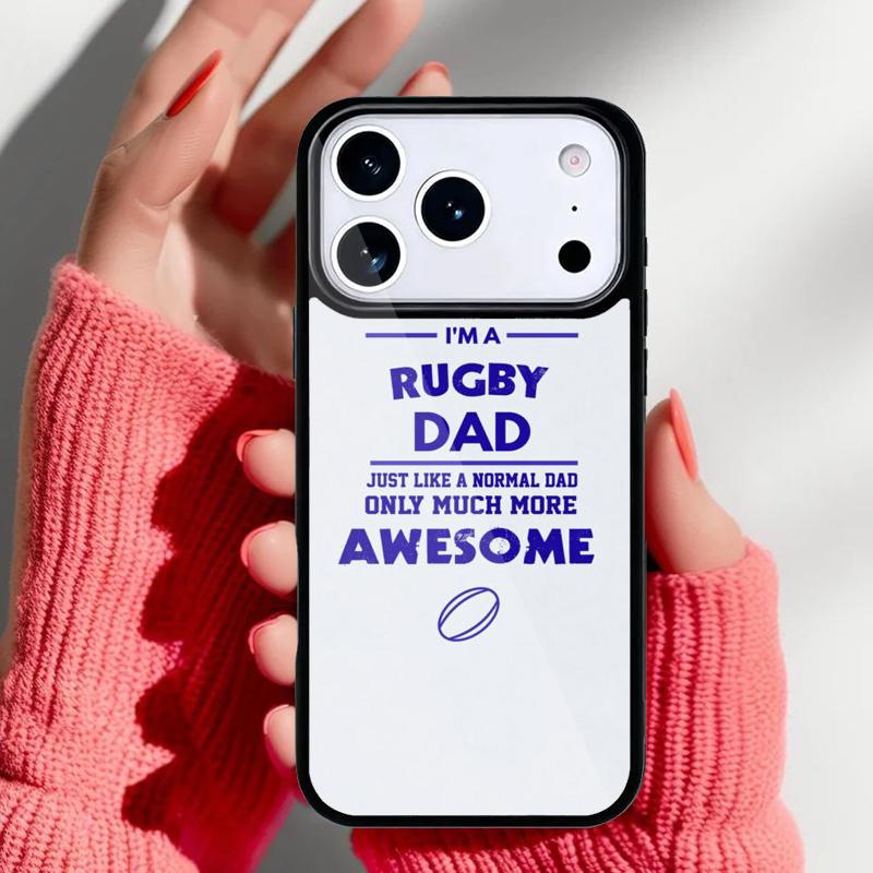 Keep Calm and Play Rugby Phone Case for iPhone 17 16 15 14 13 Pro Max Back Cover for 12 11 Pro Coque