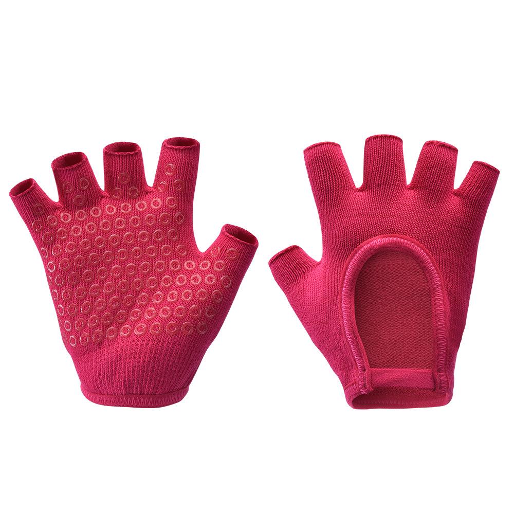 Cycling Road Bike Gloves Men's Sports Fitness Half Finger Women's Equipment Training Anti-skid Anti-cocooning Barbell Yoga ******** Rope