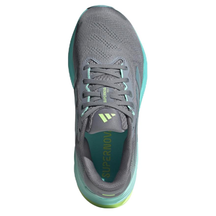 New Adidas Supernova Rise 2 Breathable Support Low Top Running Shoes Women's Gray JQ7691