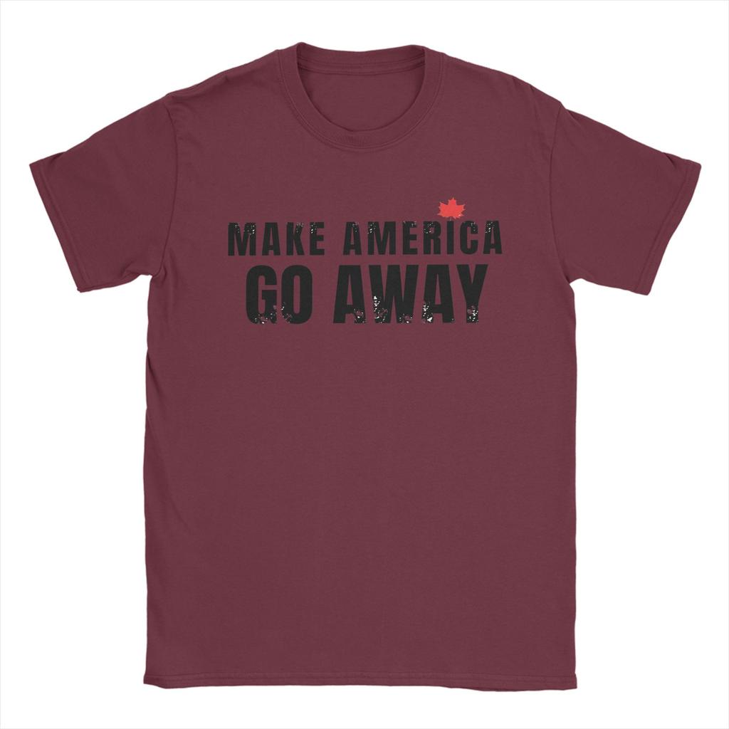 Unisex Womens MAGA Greenland  T Shirt  Pure Cotton Tops Funny Short Sleeve Crewneck Tee Shirt Plus Size TShirt