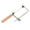 Coping Saw Forged Steel Frame Log Handle U Shape Fret Cutter Saw with 8PCS Blades for Woodworking