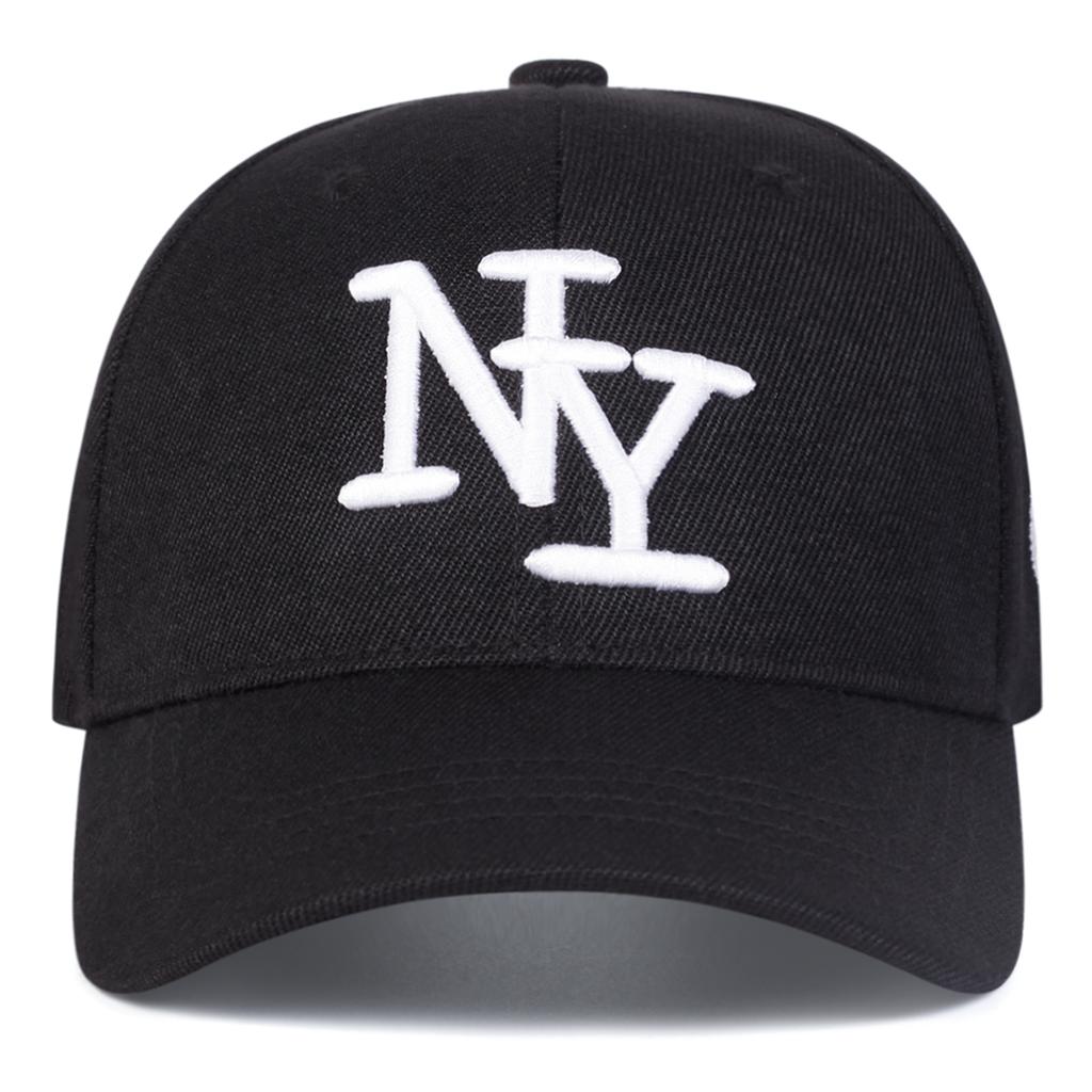Men Letter NY Side NEW YORK Embroidered Baseball Cap Outdoor Adjustable Sunscreen Leisure Hat Spring Autumn Travel Tourism Beach Vacation