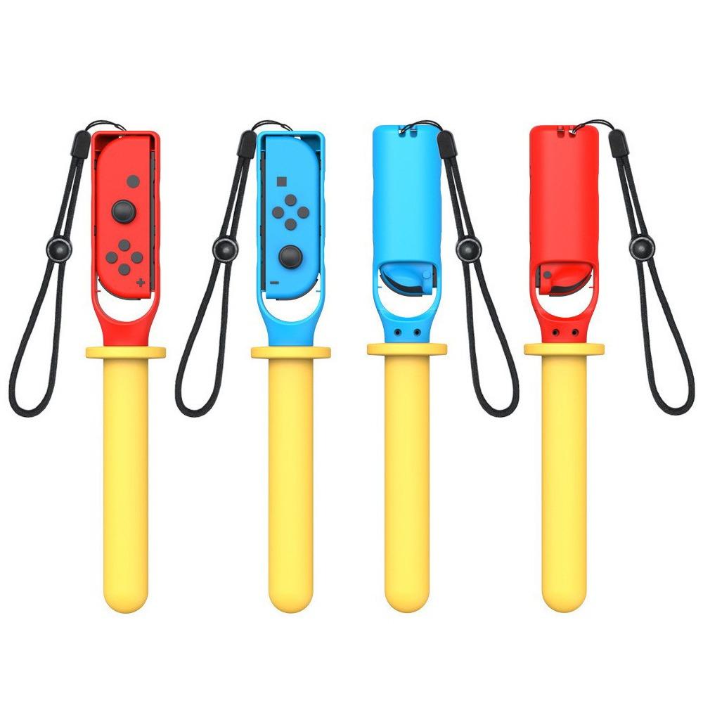 2Pcs Baseball Bat for Nintendo Switch Joy-Con Controller, Baseball Game Controller Accessories Compatible with Nintendo Switch OLED/ Nintendo Switch