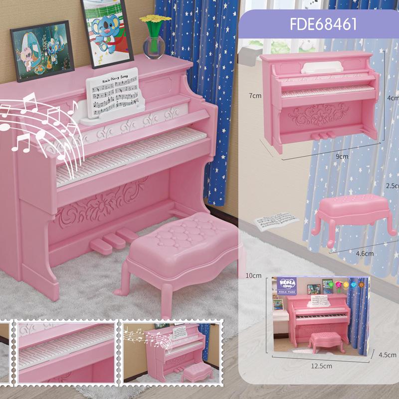 

Миниатюрный игровой набор для кукольного домика «Дневник коалы»: Ванная комната, спальня и кухня — идеальный подарок на день рождения для девочки