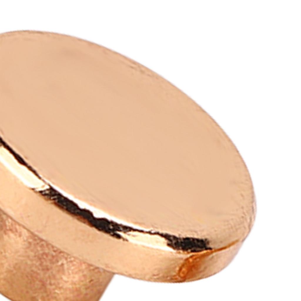 200 Set Book Binding Screw 9x5mm Hard Thick Brass Material Uniform Coating Binding Screws Assorted Kit for Photo Album