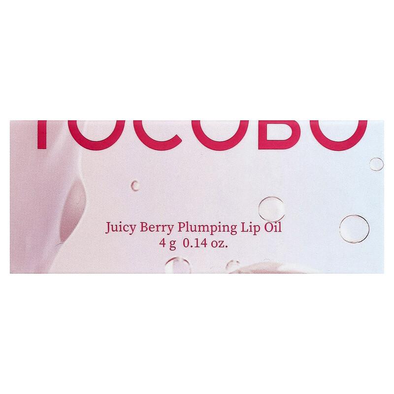 Juicy Berry Plumping Lip Oil, 06 Berry Candy, 0.14 oz (4 g)