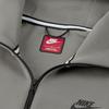 Nike Sportswear Tech Fleece Windrunner Men's Full-Zip Hoodie Light Silver Dark Grey Heather Black FB7922-014
