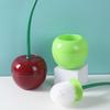 Toilet Bowl Brush Cherries Shape Ergonomic Design Safe Material Effective Cleaning