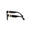 Miu Miu Irregular Shape Sunglasses Women sunglasses Black SMU01Y_E1AB_F05D1_C_A051