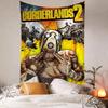 Game BBORDERLANDS Printed Large Wall Tapestry Wall Hanging Decoration Household Decor Blanket