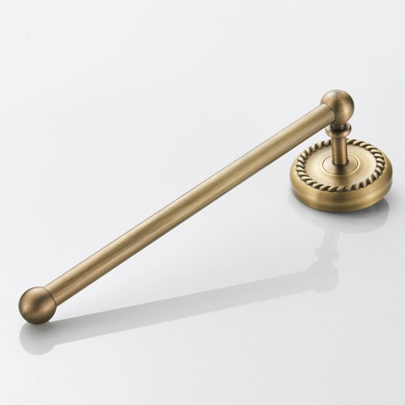 Bathroom Classic Towel Holder, Aluminium Wall Mounted Antique Brass Towel Ring Towel Holder Bathroom Accessories