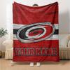 Name Custom Carolina Hurricanes Print Flannel Blanket High Quality Warm Comfortable Cover for All Seasons Perfect for Gifts Home Decor