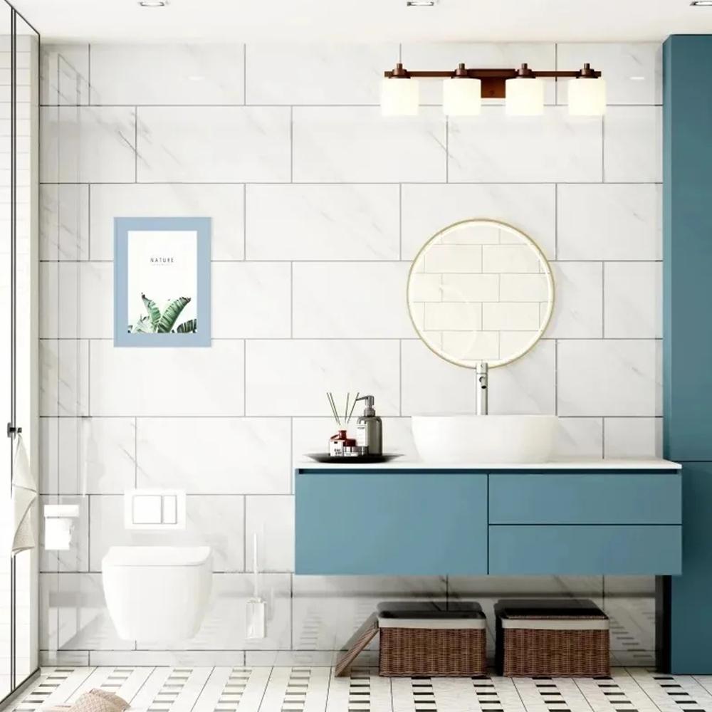 Moisture-proof Imitation Ceramic Wall Sticker 3D Wallpaper New Wall Decals