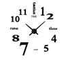 Acrylic Silent Wall Sticker Clock for Home & Bedroom Decor