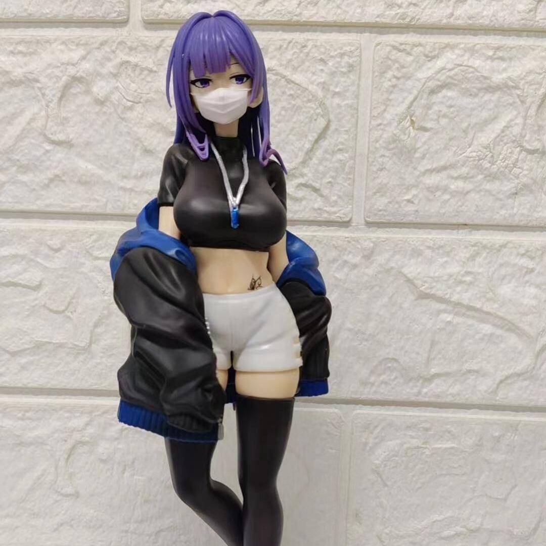 

Девушка в маске Юна Иллюстрация Манга Аниме Фигурка Каваи Аниме Девушка Коллекция Кукла ПВХ Настольный Подарок Игрушка Для Мальчика no box