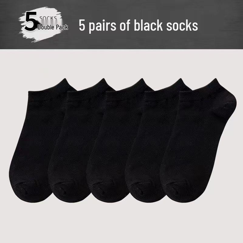 Unisex Mid-Tube Sports Socks - Black, White, Gray, Soft Cotton, Simple Design