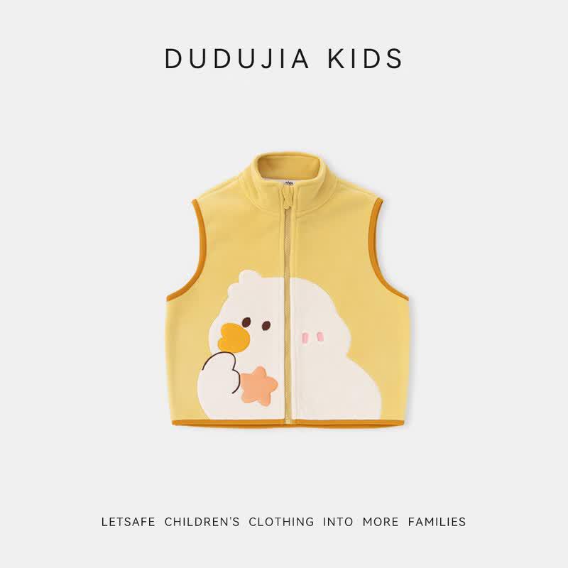 Dudu Family Kids' Sherpa Fleece Vest