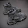Lässige Outdoor-Arbeitsstiefel  Trendige Herrenschuhe Lederstiefel  Hohe Herrenstiefel Schmutzabweisende und wasserdichte Stiefel Retro-Herrenstiefel
