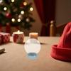 Glass Snow Globe Clear Empty Dome with Base DIY Craft Decoration Build Your Own Snow Home Office Holiday
