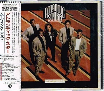 CD ATLANTIC STARR  Were Movin Up 22P22633 Warner Bros. Japan SoulFunk Used