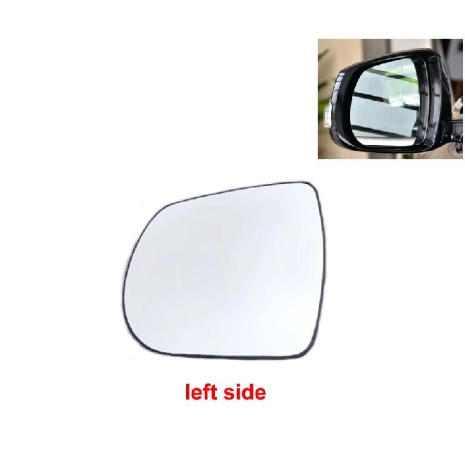 

For Infiniti QX50 QX60 2015-2024 Rearview Mirror Lenses Exterior Side Reflective Glass Lens with Heating No Black Border 1PCS left side