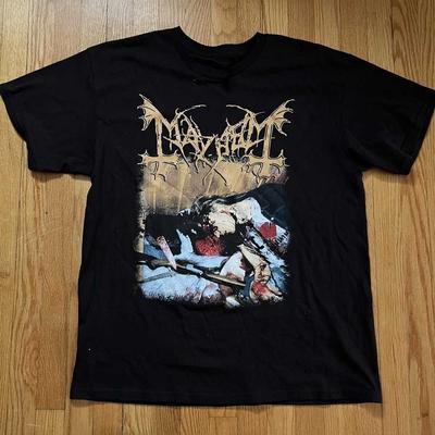 New Popular  Mayhem Metal Band Extreme Hardcore Concert Unisex S-5XL Shirt TH169 Unisex T-Shirt