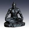 Lord Hanuman Idol for Car Dashboard, Home, Office Desk – Hanuman Murti for Peace, Positivity, Good Luck, Success, and Prosperity – Black Matte Finish