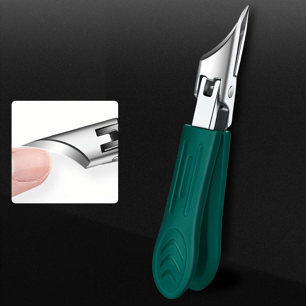 Spatbestendig Nagelvijl Ultra-scherp 25-graden Schuin Mes Hoge-precisie Trimmer Teennagelknipper voor Dikke en Ingegroeide Nagels