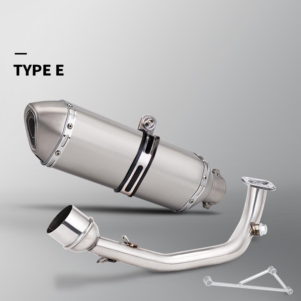 GY6 Oxygen Senso, Modified Connector Section Muffler, Motorcycle Exhaust Pipe, 125cc, 150cc, Middle Tube for GY6 Scooter