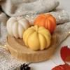 Pumpkin-Shaped Soy Wax Scented Candle - Smokeless Halloween Souvenir & Decorative Gift