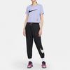 Nike Crop Tops Women's Purple Crew Neck Moderate CJ3765-569