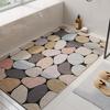 Nordic Terrazzo Doormat - Easy-Clean Mud & Dirt Scraper for Entry, Hallway, or Bath.