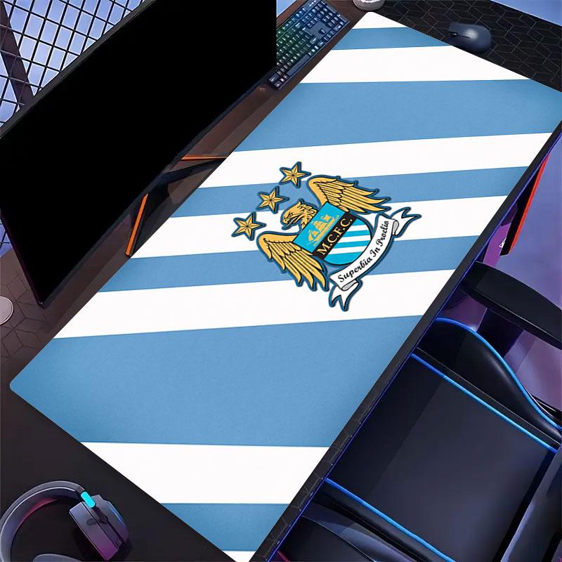 City Large Gaming Table Cushion Non-slip Laptop Tablet Big Mousepad XXL Mat Mini PC Playmat With Lock edge