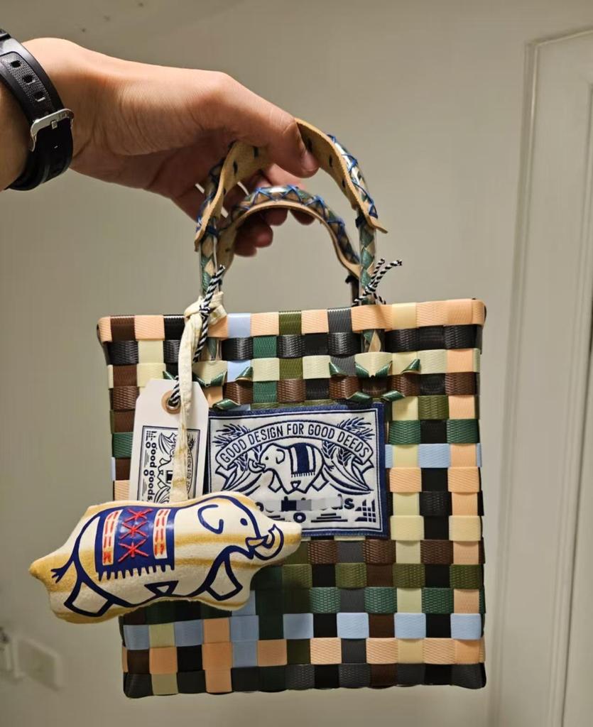 Elegante 2025 Thailändische Handgefertigte Geflochtene Körbe: Strandtasche