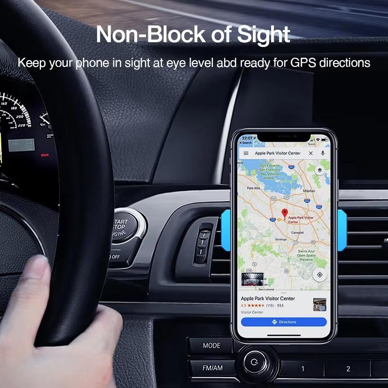 Car Air Vent Phone Holder Stand for Iphone 360 Degress Rotation Air Outlet Mount Cell Phone Holder GPS Support Bracket Universal