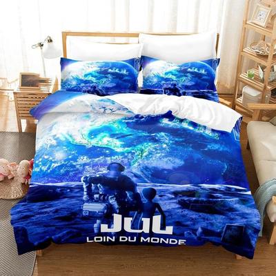 Set Biancheria da Letto Rapper JuL Stampa 3D Matrimoniale Singolo King Copripiumino Piumone Federa Bambini Bambine Adulti Camera da Letto