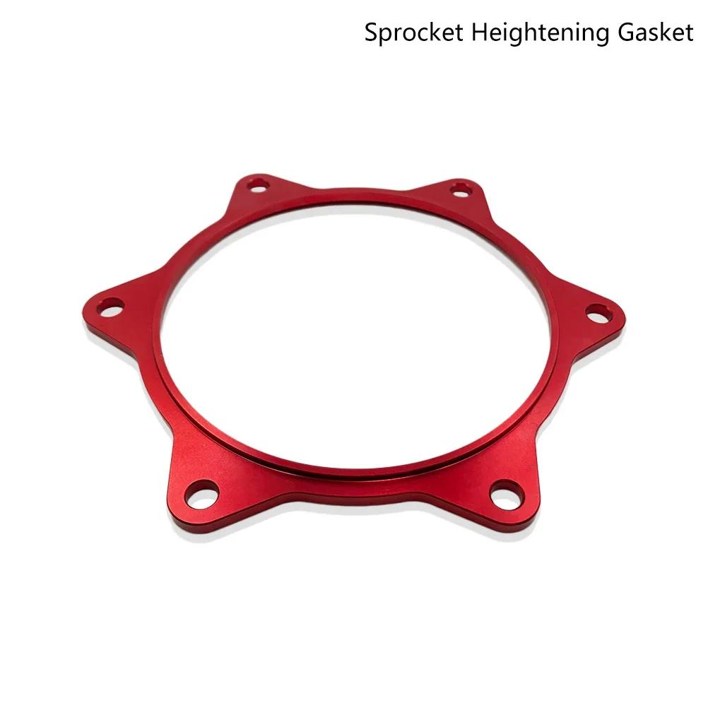 Motorcycle 51T 52T Rear Sprocket Aluminum Stainless Sprocket Spacer Chain Disk Plate for HONDA CR125 CR250 CRF450 Dirt Bike