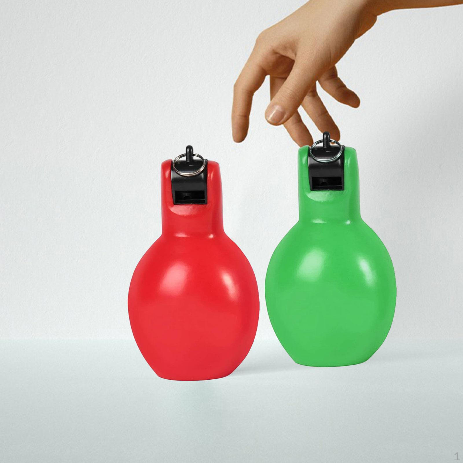 

2 шт. Свисток ручной сильный спортивный для треккинга в помещении green and red
