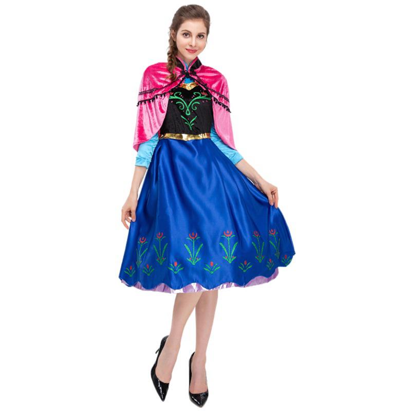 Frozen Princess Anna & Elsa Adult Performance Costume Gown - Special Offer