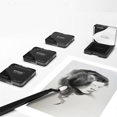 Profesyonel Ultra Yumuşak Sanatçı Pastel Grafit Ve Kömür Çizim Renk Eskiz Tozları Karıştırılabilir En İyi Pigment Islak, Kuru