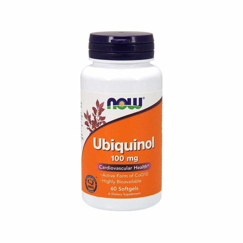 

Now Foods Ubiquinol 100 mg 60 Capsules