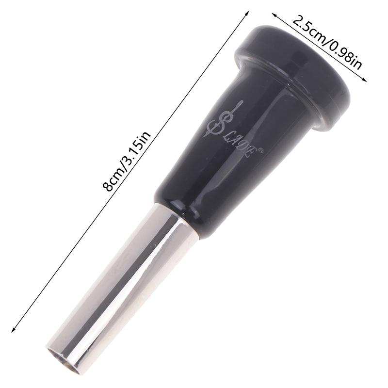Professional Trumpet Mouthpiece 7C Metal ABS Trumpet Replacement Mouthpiece Brass Musial Instrument Performances Accessories
