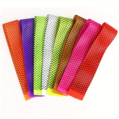 Bimoo 2PCS Silikon Runde Grizzly Barred Gummi Beine Angeln Köder Streamer Fliegenbinden Material Jig Köder Rock