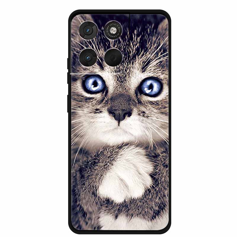 For Motorola Moto G57 Power Case Cute Cat TPU Phone Cover Soft Silicone Case For Moto G57Power Cases Shockproof Coque G 57 Power