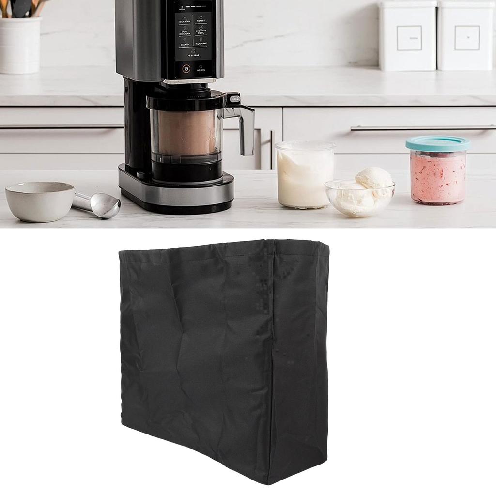 Ice Cream Maker Cover 600D Oxford Fabric Professional Waterproofing Frozen Beverage Machine Dust Cover for Kitchen Shop