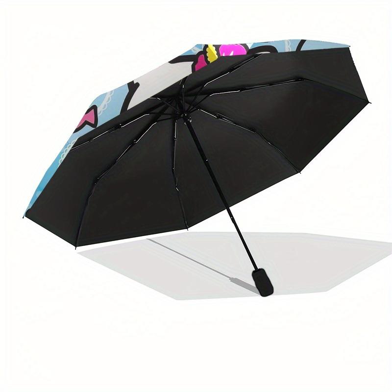 1pc Hello Kitty Underwater Adventure Umbrella with Plastic Handle,Suitable for All Seasons Home Travel Outdoor UmbrellaSanlio553