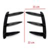 Passend für Mercedes-Benz Zubehör 2013–2018 W176 A200 A250 A260 A45 AMG Fließheck Auto Heckstoßstange Lufteinlass Vent Canard Splitte