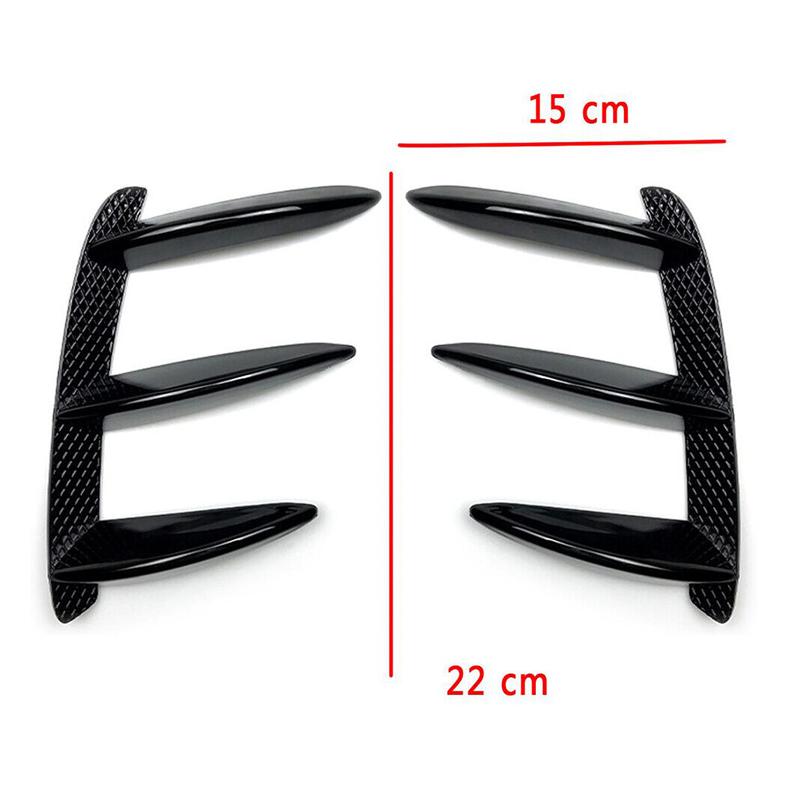 Passend für Mercedes-Benz Zubehör 2013–2018 W176 A200 A250 A260 A45 AMG Fließheck Auto Heckstoßstange Lufteinlass Vent Canard Splitte