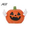 Vivid 3D Pumpkin Statue Ornament, Shape Figure, Mini Resin Halloween Character Combination Decoration for Desktop Micro-Landscapes Parties